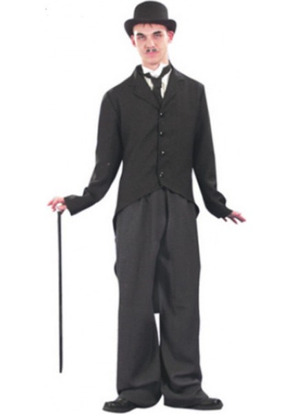 Charlie Chaplin Kostümü Yetişkin