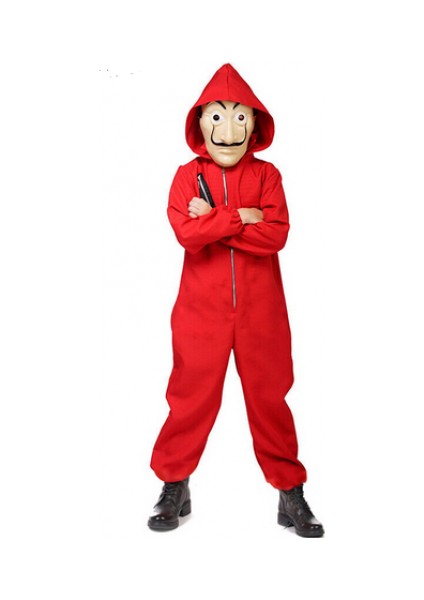 La Casa De Papel Kostümü Çocuk