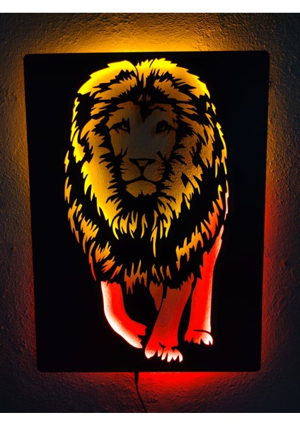 Aslan Işıklı Tablo