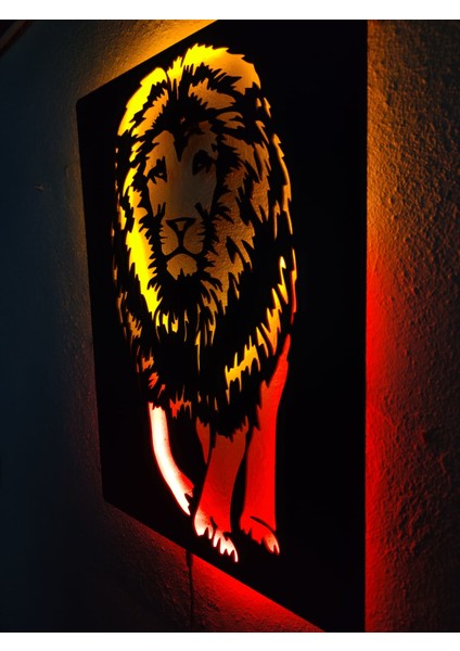 Aslan Işıklı Tablo