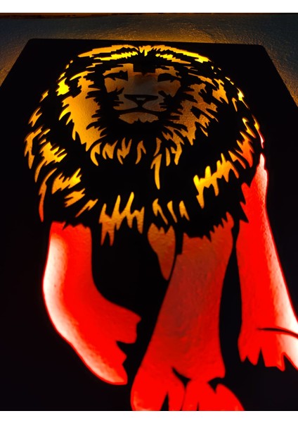 Aslan Işıklı Tablo