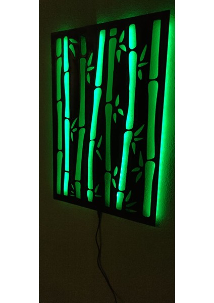 Bambular LED Işıklı Tablo