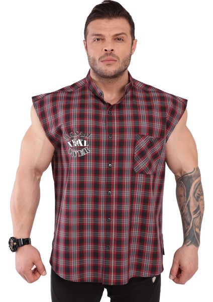 Oversize Kolsuz Kareli Spor Gömlek Big Sam 5042 fiyatları