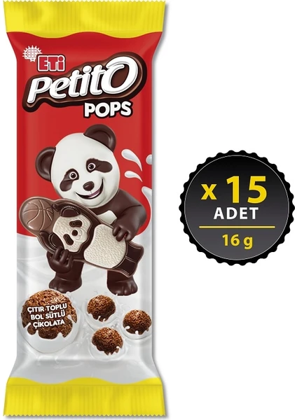 Petito Pops 16 g x 15 Adet