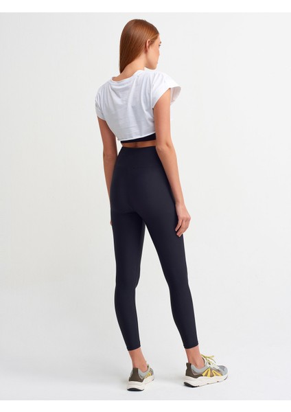 7932 Toparlayıcı Kemer Detaylı Tayt-Siyah fırsatları