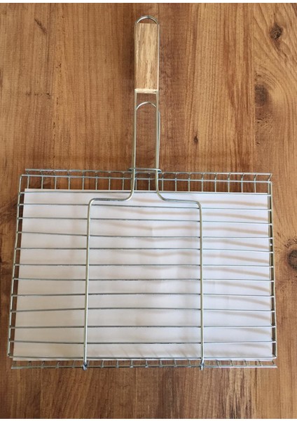 Tel Mangal Balık Izgarası Çelik Krom 25 x 35 cm modelleri
