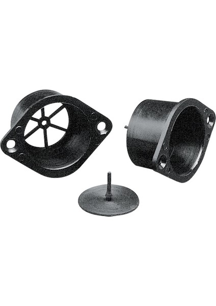 Drain Plug W/non-Ret.valve F/ınfl. BOAT,Ø35MM, Black