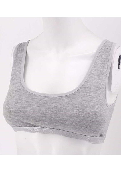 Kadın Pedli Geniş Askı Büstiyer 3 Adet- 6313