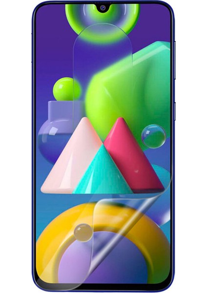 Samsung Galaxy M21 Nano Ekran Koruyucu Esnek Cam
