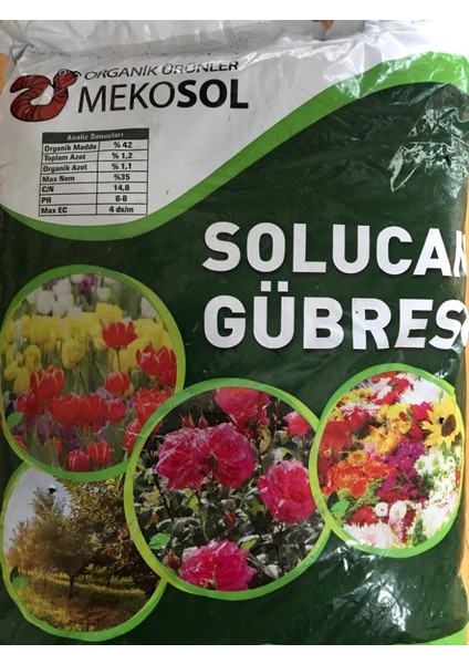 Organik Solucan Gübresi 3 kg
