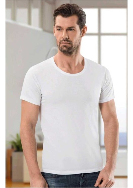 6 Adet Anıt 1154 Erkek Bisiklet Yaka Atlet