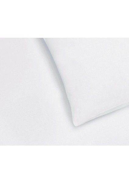 2li Beyaz Pamuk Saten Yastık Kılıfı 50X70 cm fiyatları