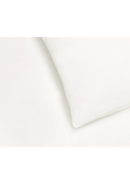 2li Krem Pamuk Saten Yastık Kılıfı 50X70 cm fiyatları