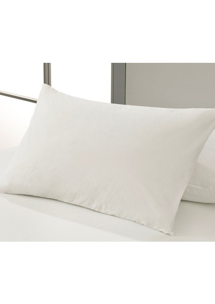 2li Krem Pamuk Saten Yastık Kılıfı 50X70 cm modelleri