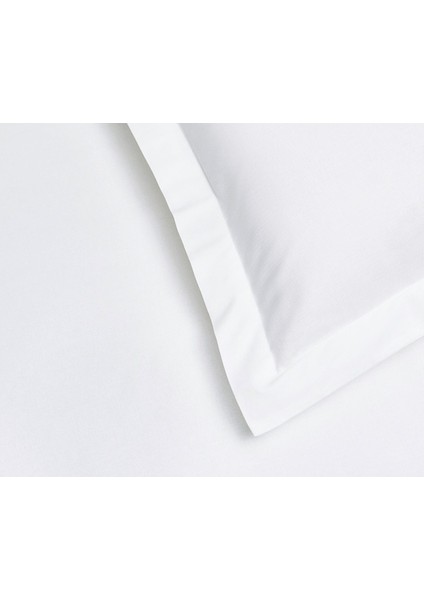 2li Beyaz Pamuk Saten Oxford Yastık Kılıfı 50X70 cm fiyatları