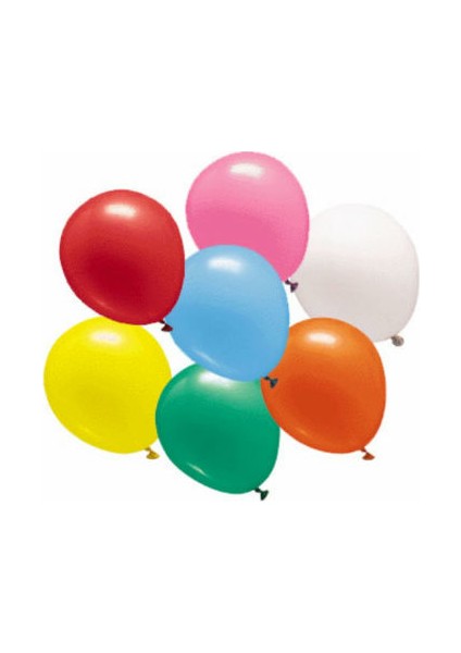 Renkli Balon - 50 Adet