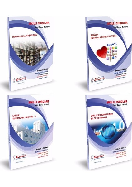 Tıbbi Dokümantasyon ve Sekreterlik 2. Sınıf 4 . Yarıyıl Konu Anlatımlı Modül Set Bahar