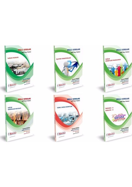 Sağlık Kurumları İşletmeciliği 1. Sınıf 2. Yarıyıl Tüm Dersler Modül Set Bahar