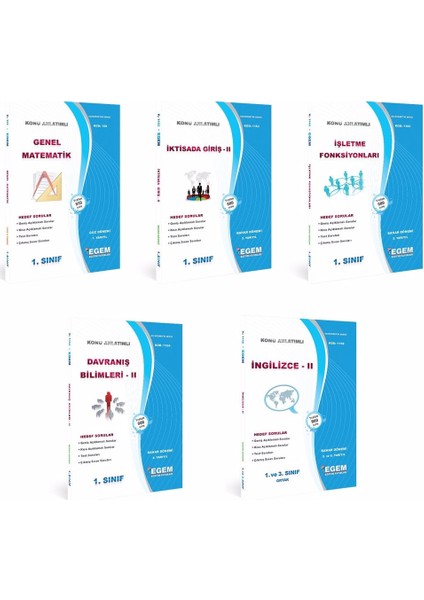 AÖF Havacılık Yönetimi 1. Sınıf 2. Dönem Modüller Set Bahar