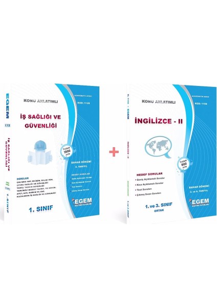 ( AÖF) İş Sağlığı ve Güvenliği 1. Sınıf 2. Dönem Tüm Dersler Bahar