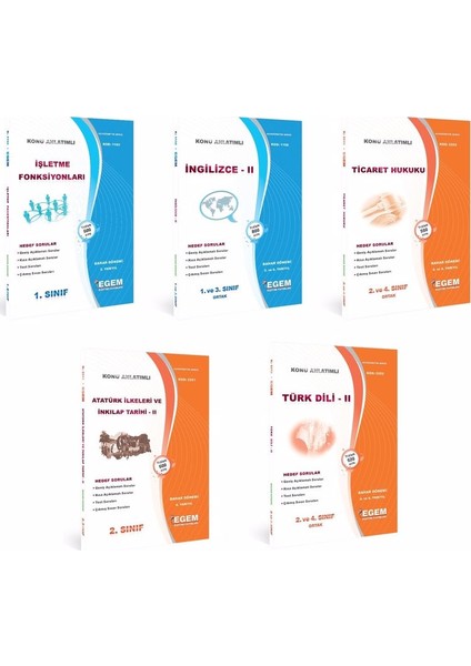 AÖF Dış Ticaret 1 ve 2. Sınıf 2 ve 4. Dönem Bahar