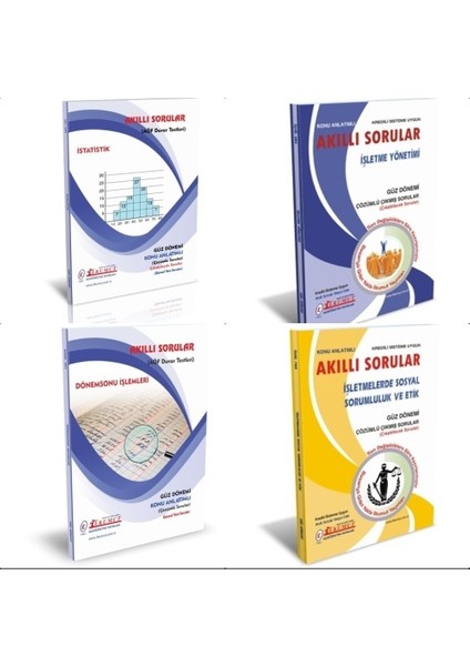AÖF İşletme 2. Sınıf 3. Dönem Modüller Set (Güz)