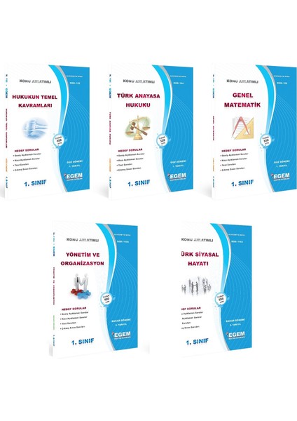 AÖF Yerel Yönetimler 1. Sınıf 1 ve 2. Dönem (Güz)