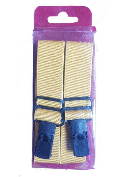 Çocuk Gösteri Pantolon Askısı Hardal Sarısı Renk