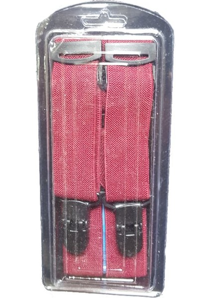 Çocuk Gösteri Pantolon Askısı Bordo Renk