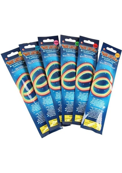 Geniş Baskı Yapılabilir Neonlu Glow Stick Bileklik Yeşil Renk modelleri