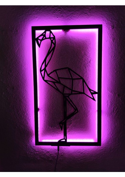 Flamingo LED Işıklı Tablo