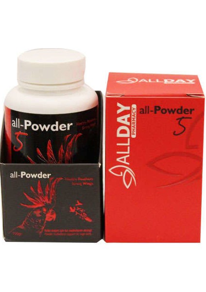 5 All-Powder Kuşlar Için Toz Multivitamin DESTEĞI 100 gr