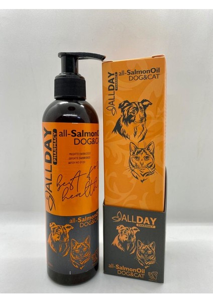 Y All-Salmonoil Köpek &kedi Somon Yağı 200 ml