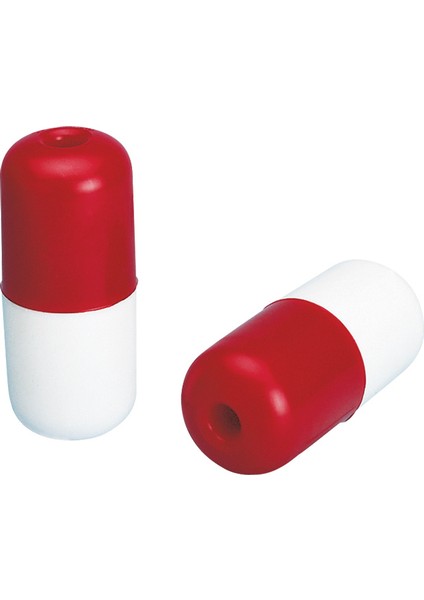 Surface Float W/hole, Cylindrical, Ø60X140MM, Wh-Red