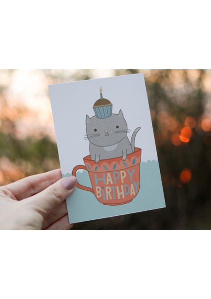 Doğum Günü Tebrik Kartı Happy Birthday