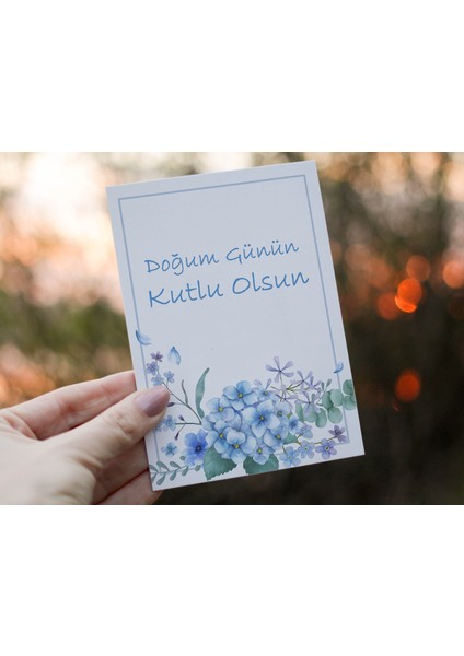 Doğum Günü Tebrik Kartı Happy Birthday