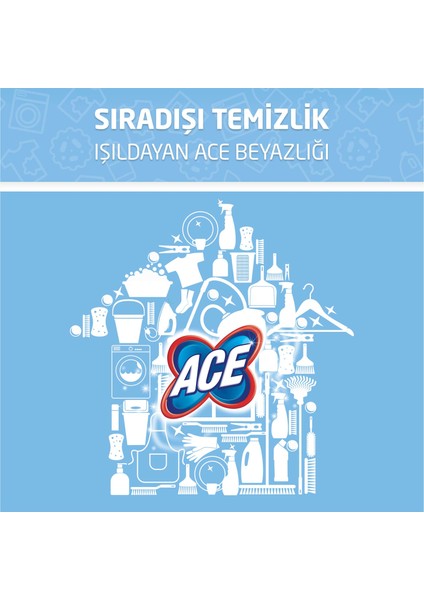 çamaşır Suyu Normal 17,2 kg (4,3 kg x 4)
