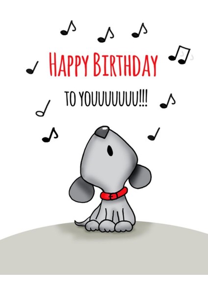 Doğum Günü Tebrik Kartı Happy Birthday
