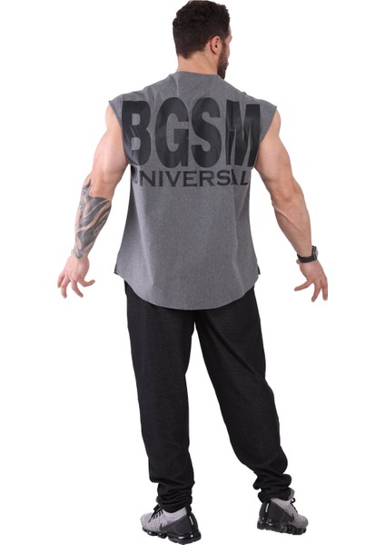 Oldschool Bodybuilding Kolsuz Gömlek Antrasit 5044 indirimleri