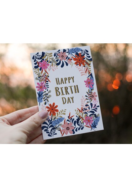 Doğum Günü Tebrik Kartı Happy Birthday
