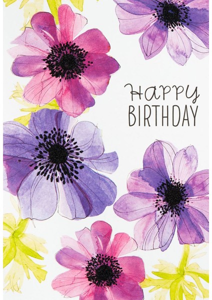 Doğum Günü Tebrik Kartı Happy Birthday