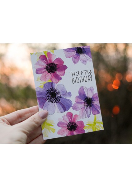 Doğum Günü Tebrik Kartı Happy Birthday