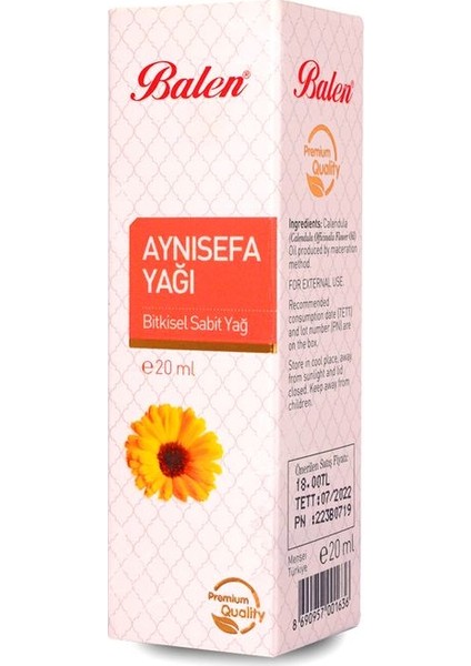 Aynısefa Yağı (Maserasyon) 20 Ml.