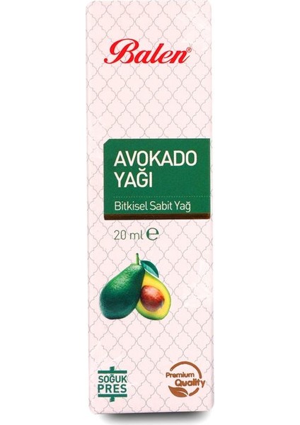 Avokado Yağı (Pres) 20 Ml.