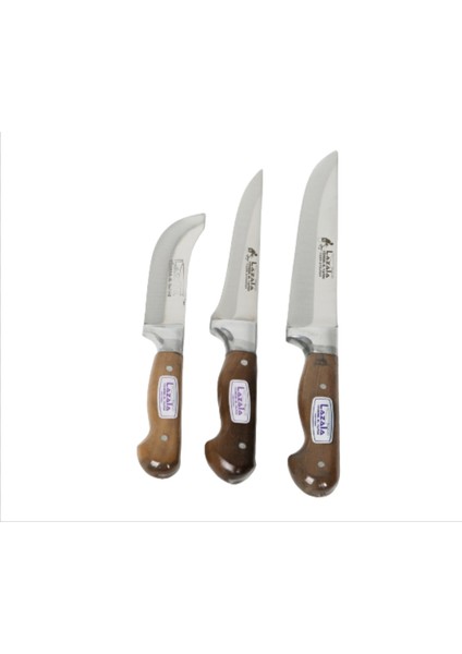 Sürmene Bilezikli Kurban Bıçağı 3 Lü Set Lazata