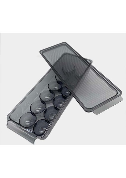 PTC6060EGG12 Yumurta Saklama Kabı 12'li Şeffaf Gri