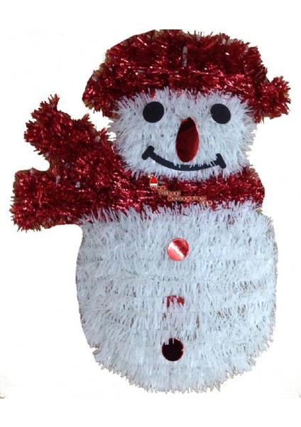 Kardan Adam Kapı Çelengi Kapı Dekor Süsü 35 x 25 cm