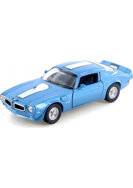 Welly 1:24 1972 Pontiac Firebird Transam Mavi