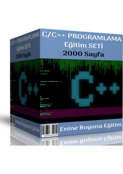 C Programlama ve C-- Programlama Eğitim Seti