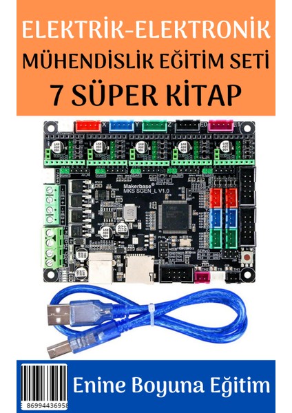 Enine Boyuna Eğitim Elektrik-Elektronik Mühendisliği Eğitim Seti (7 Süper Kitap) fiyatları